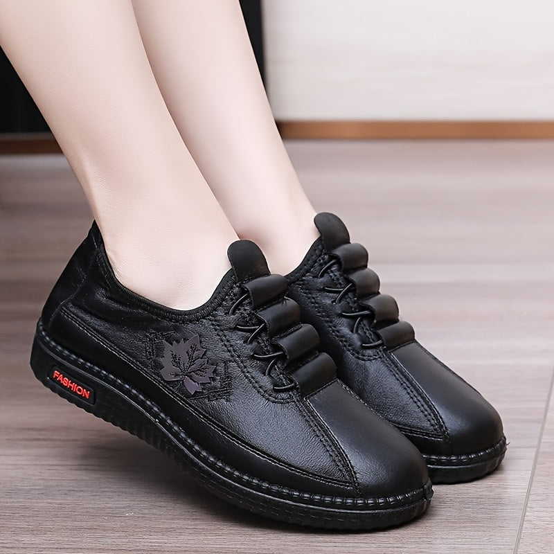 🔥Dernier jour de promotion -50 % - Chaussures orthopédiques en cuir faites à la main à semelle souple et confortable pour femmes