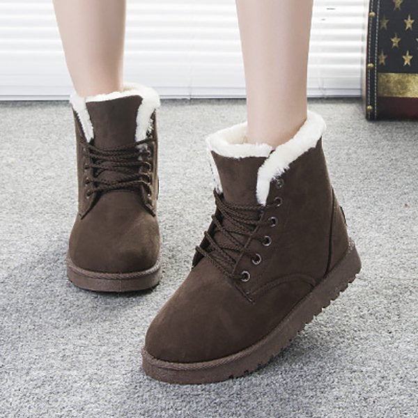 Bottes de neige douillettes pour femme