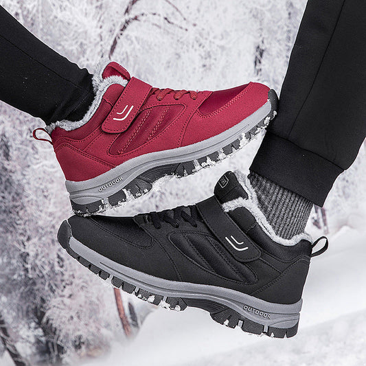 Snowy Villia Rutschfeste Ankle Boots aus Leder