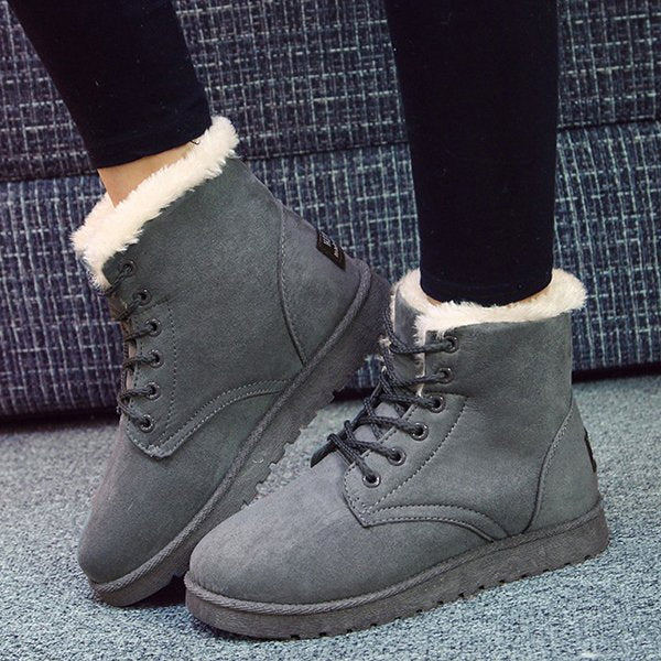 Bottes de neige douillettes pour femme