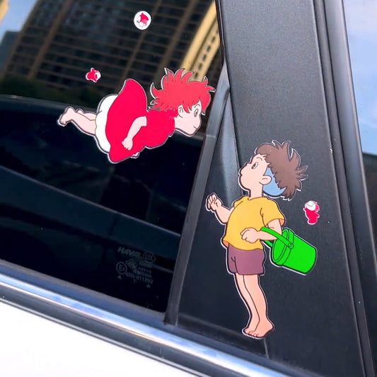 Sosuke&Ponyo Autoaufkleber
