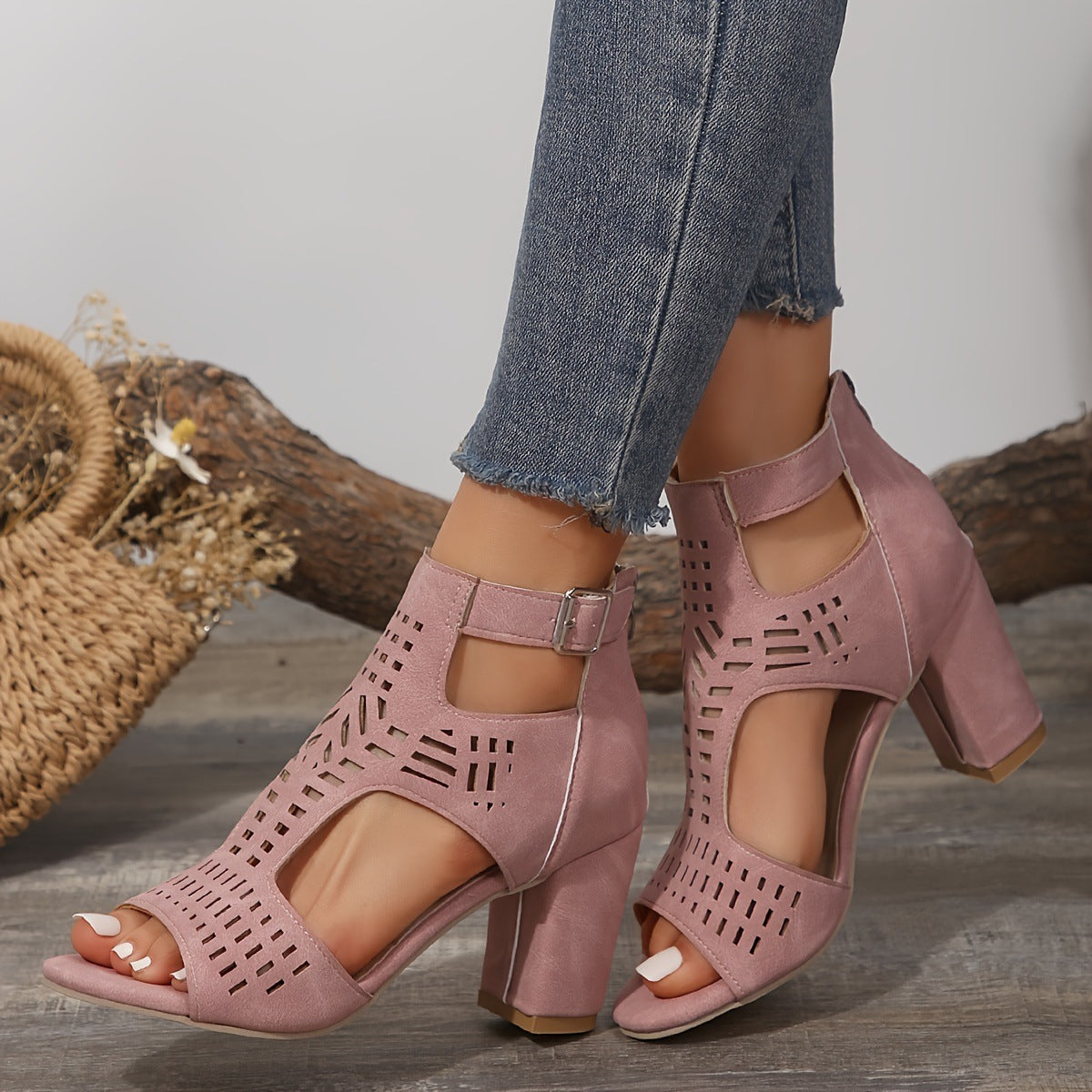 🔥Dernière promotion -50 % – Sandales orthopédiques rétro à talons compensés pour femmes