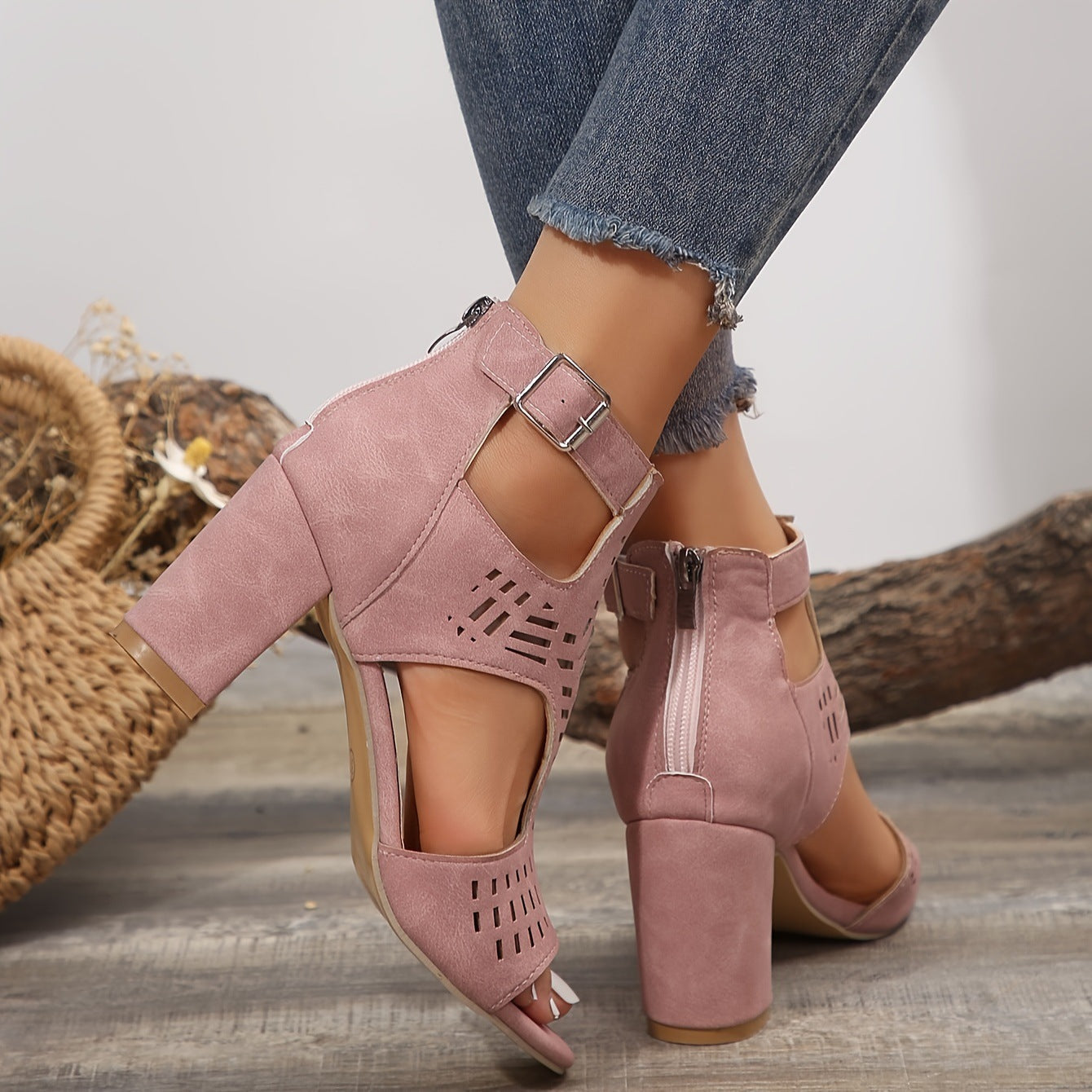 🔥Dernière promotion -50 % – Sandales orthopédiques rétro à talons compensés pour femmes