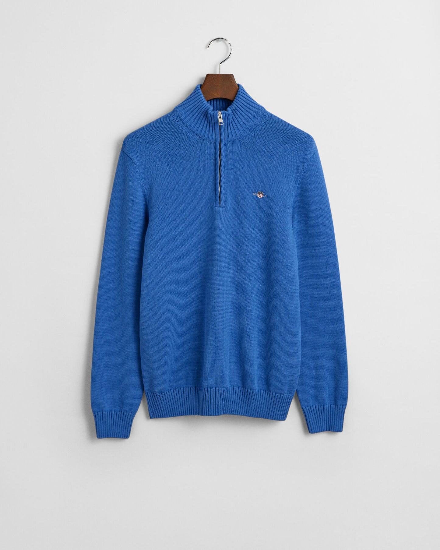 Casual Cotton Half-Zip Sweater