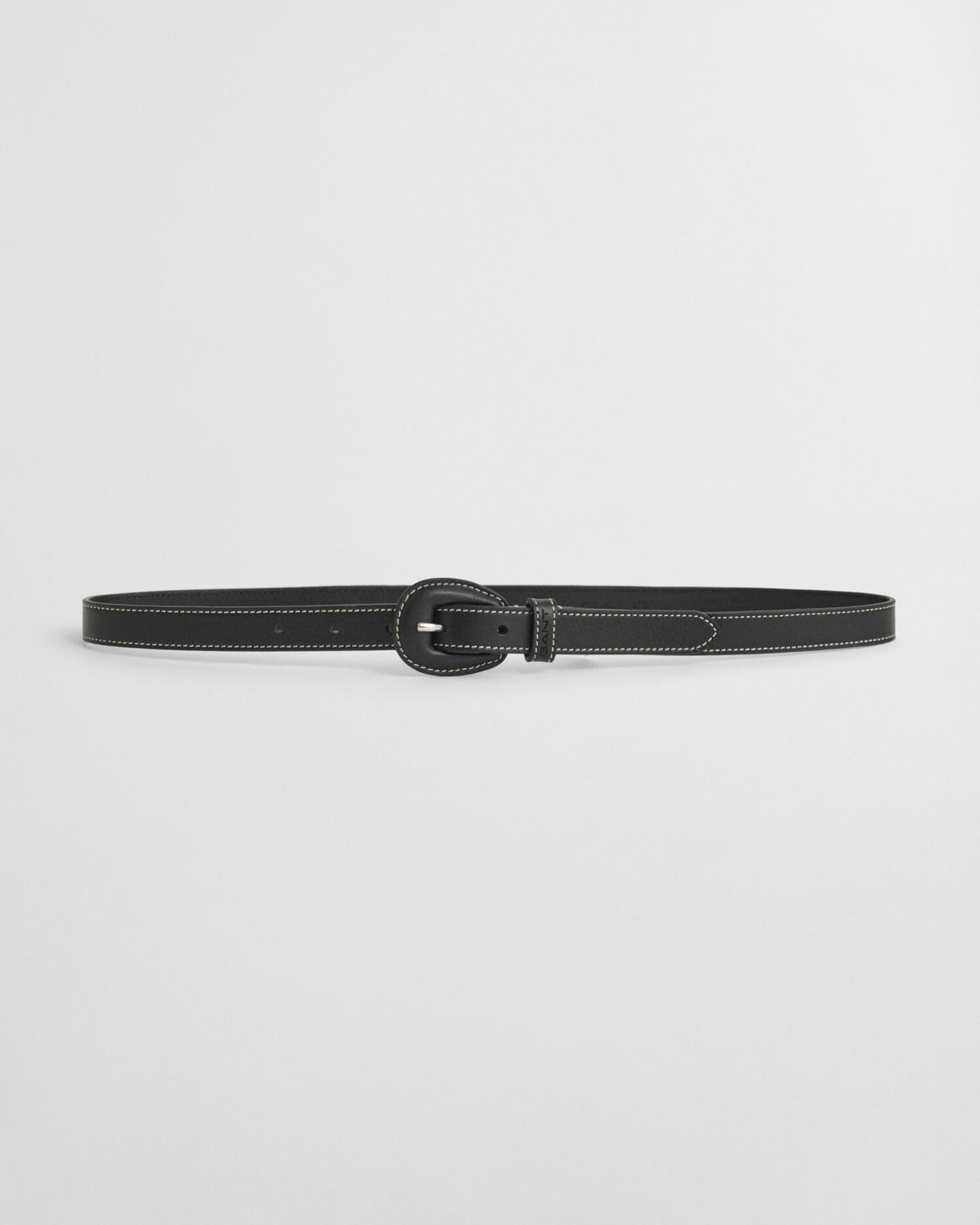 Leather Covered Buckle Belt
