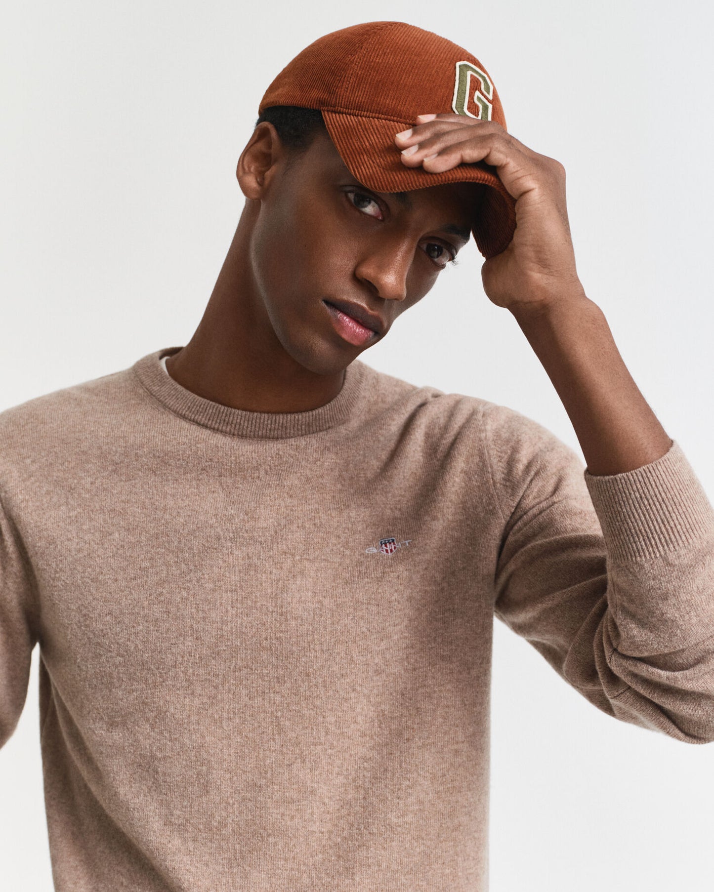 Superfine Lambswool Crew Neck Sweater
